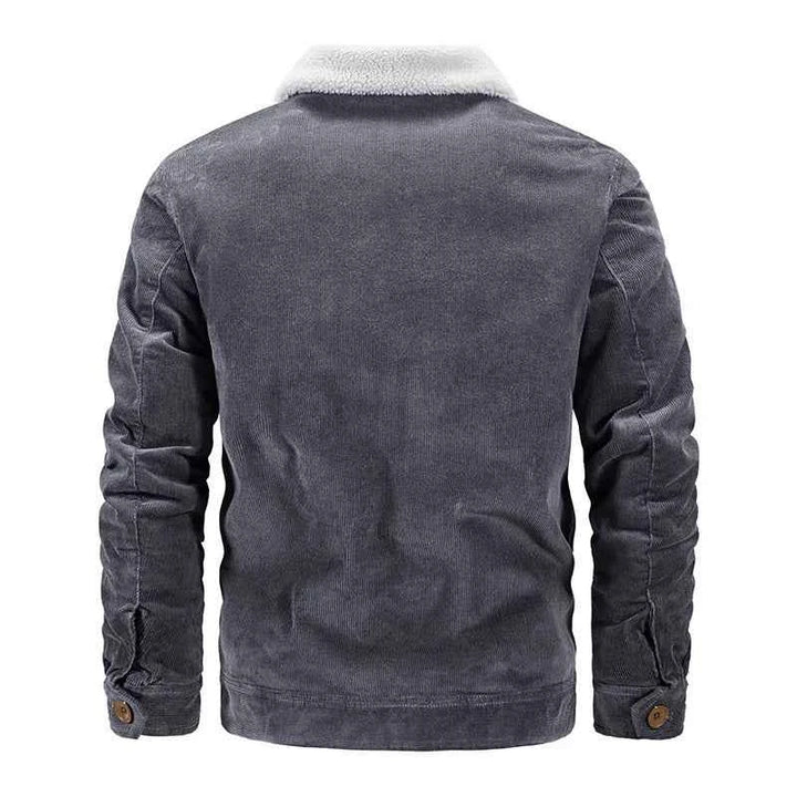 Men's Sherpa-Lined Corduroy Jacket - Ridgeway Style