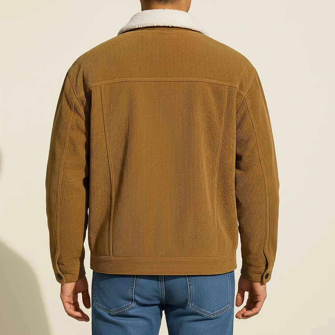 Men's Sherpa Lined Curdory Jacket