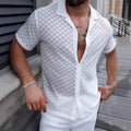 Men's Relaxed Fit Sweater Winter Essential Knitwear Collection White