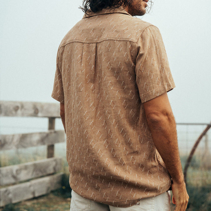 Men's Short Sleeve Shirt – Relaxed Fit – Lightweight & Breathable Design