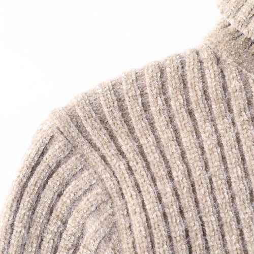 Men's Slim Fit Ribbed Turtleneck Sweater