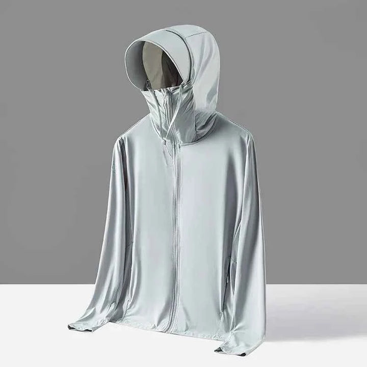 Men's Solar Drift Performance Jacket Silver