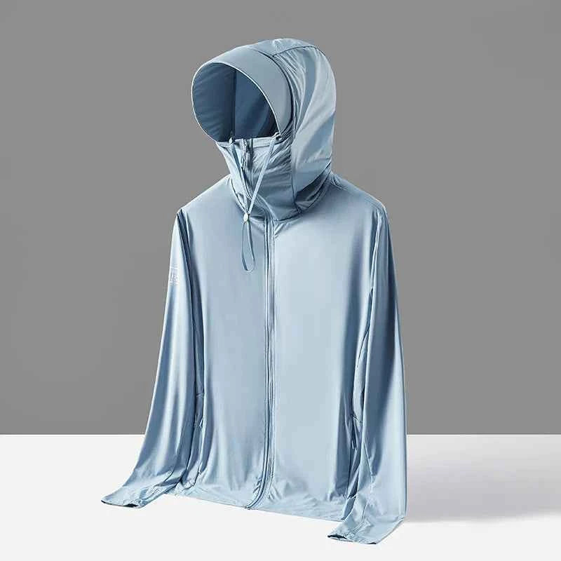 Men's Solar Drift Performance Jacket Light Blue
