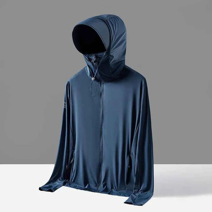 Men's Solar Drift Performance Jacket Cobalt Blue