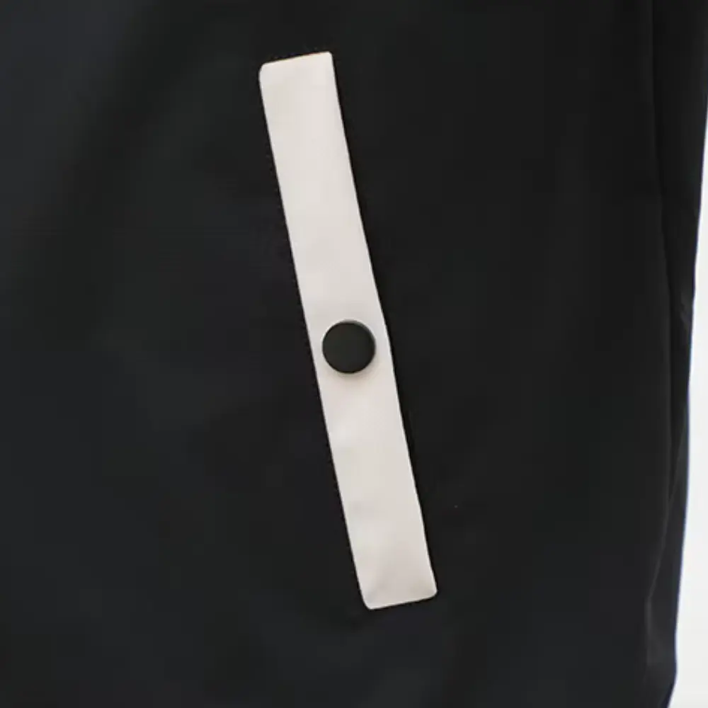Men's Splicing Stripe Varsity Jacket