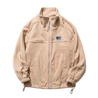 Men's Stand Collar Side Pockets Jacket Winter Essential