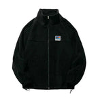 Men's Stand Collar Side Pockets Jacket Winter Essential