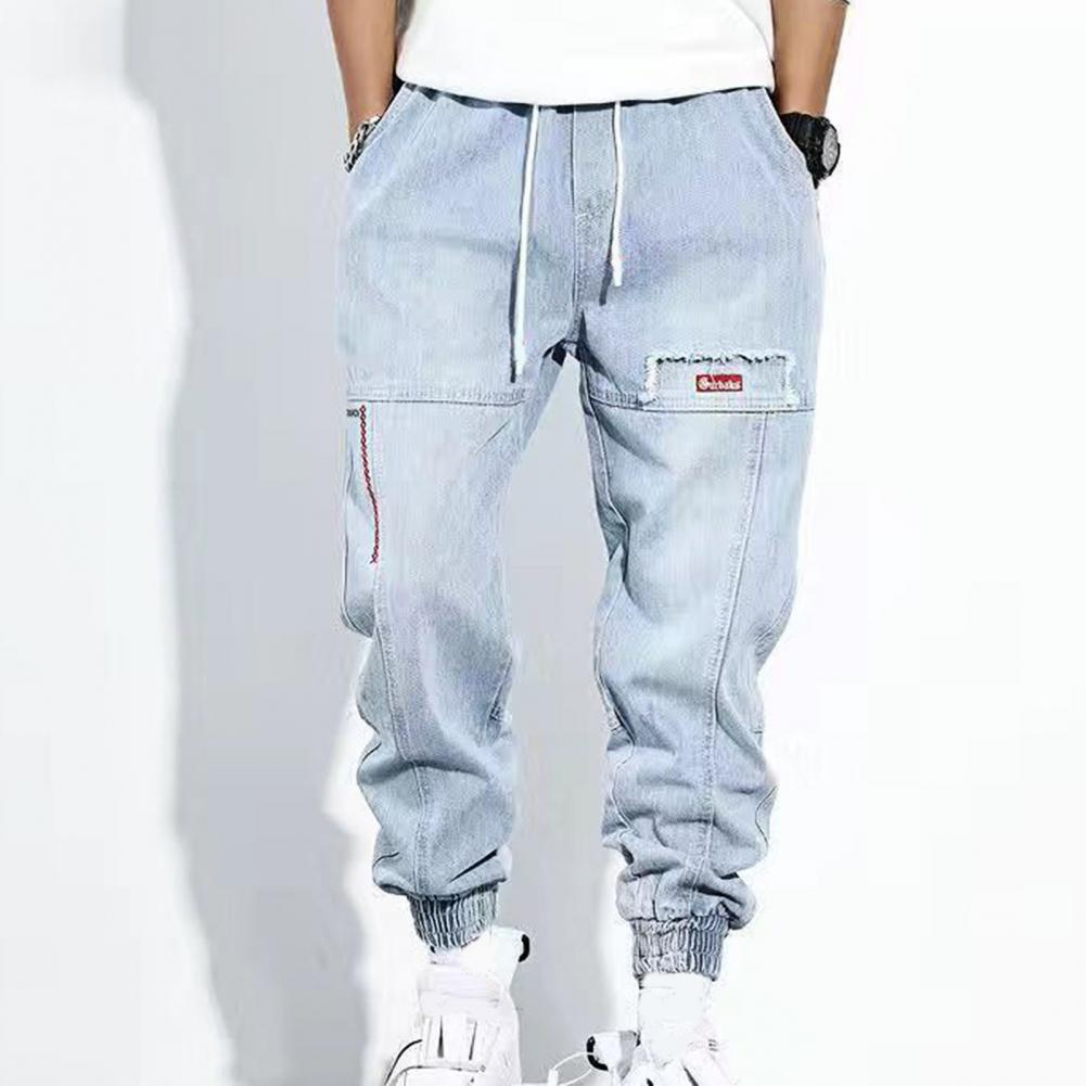 Men's Stretchy Jeans – Comfortable & Classic Style Blauw