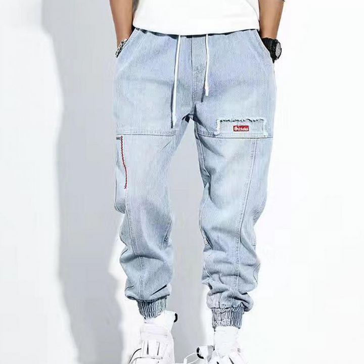 Men's Stretchy Jeans – Comfortable & Classic Style Blauw