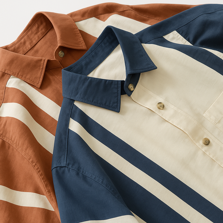 Men's Striped Casual Shirt