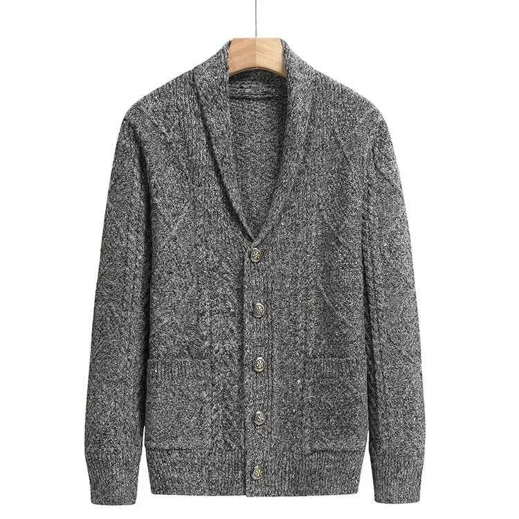 Men's Stylish Cardigan Light Gray