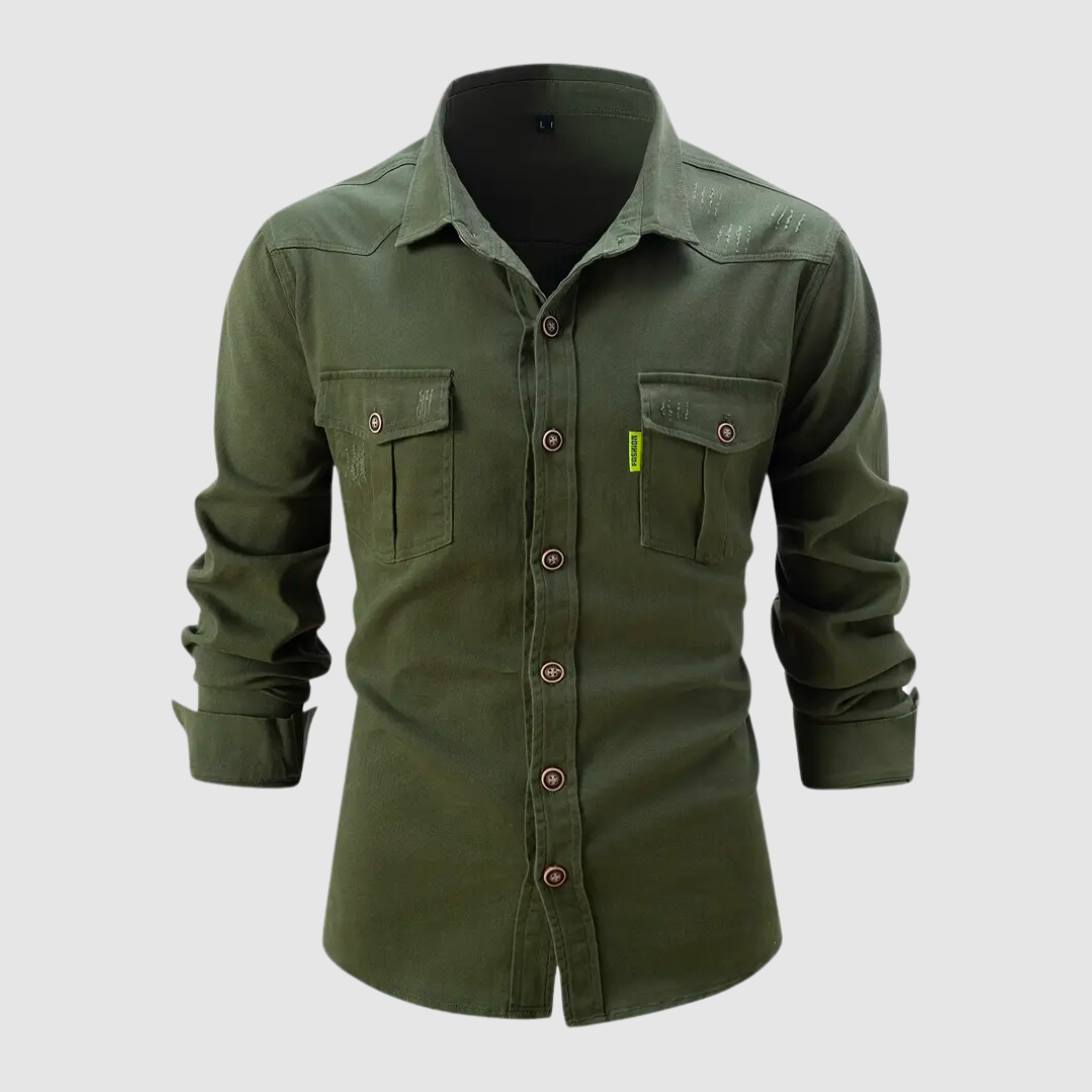 Men's Stylish Fashion Shirt Green