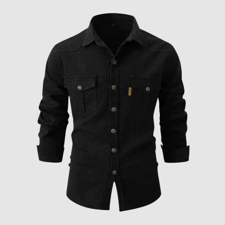 Men's Stylish Fashion Shirt Black