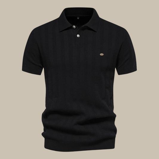 Men's Merino Wool Sweater Winter Essential Knitwear Collection Black