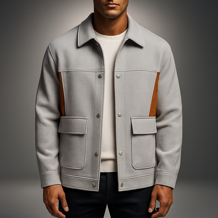 Men's Stylish Panel Jacket