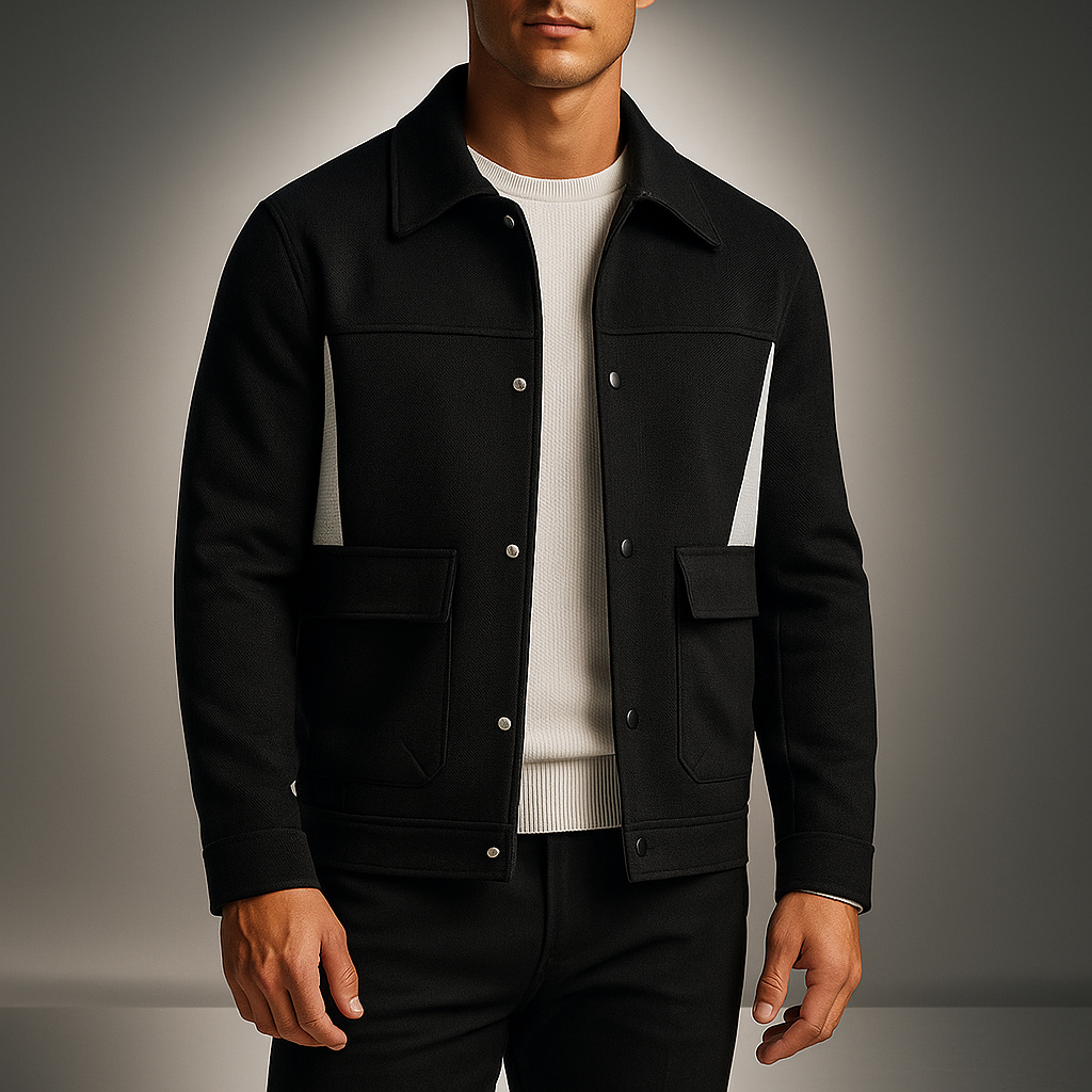 Men's Stylish Panel Jacket