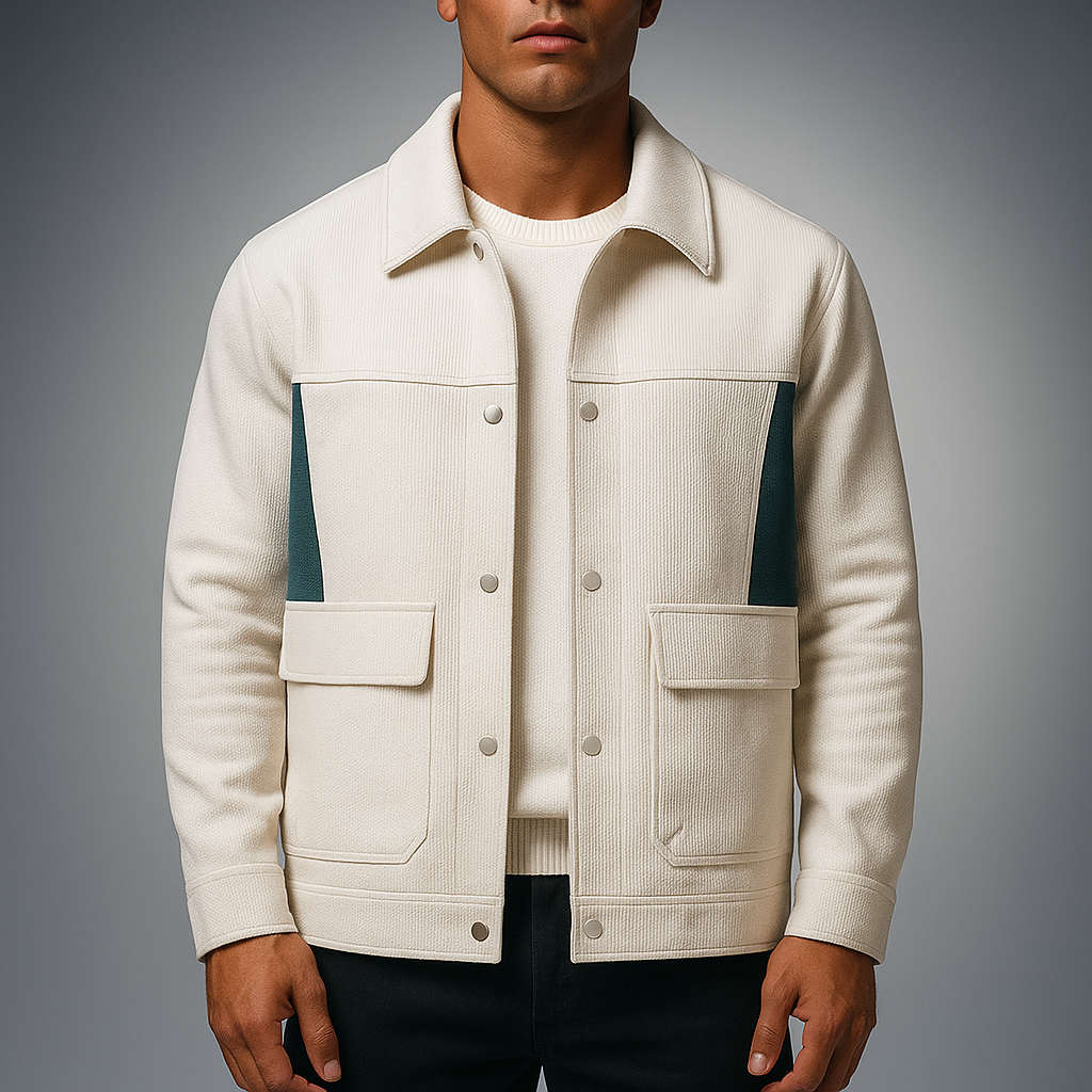 Men's Stylish Panel Jacket