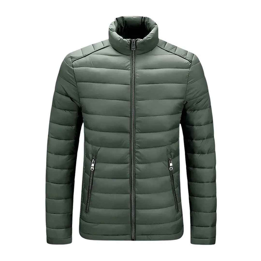 Men's Stylish Puffer Jacket Army Green