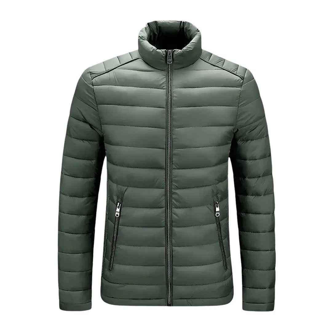 Men's Stylish Puffer Jacket Army Green