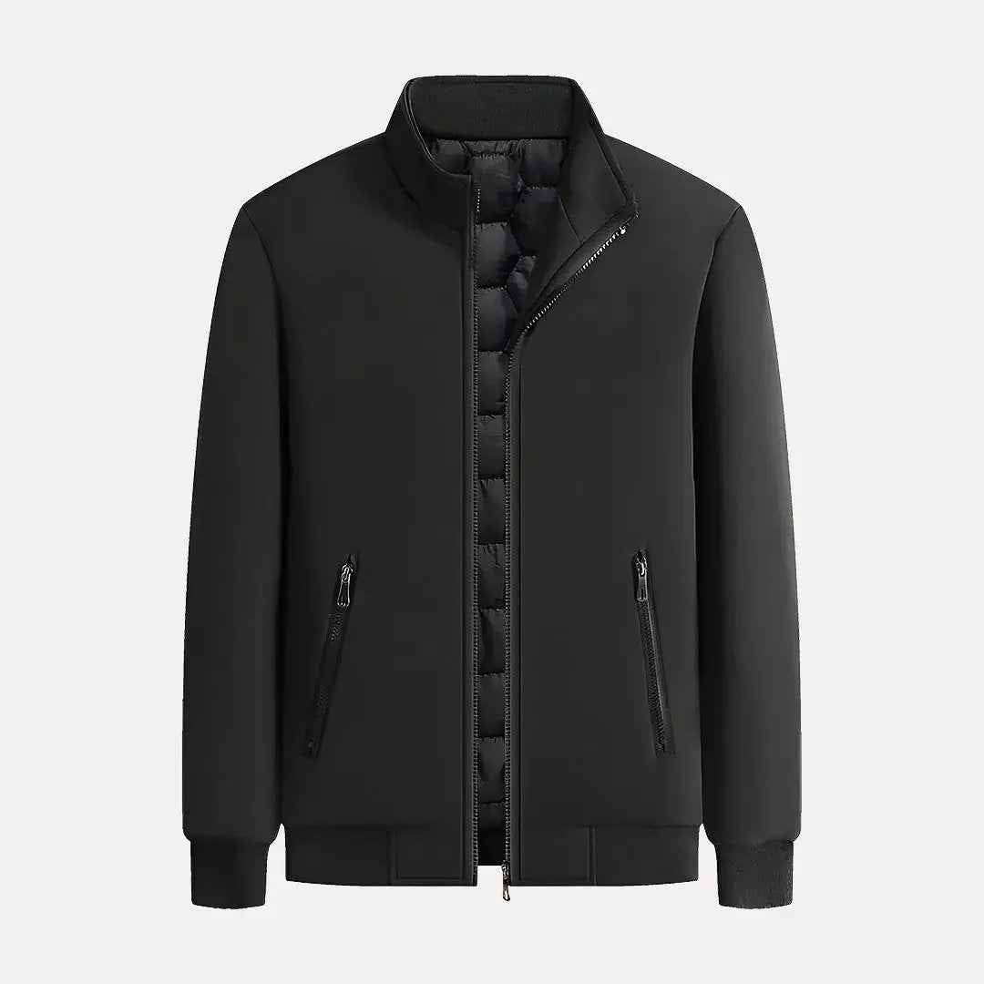 Men's Stylish Puffer Jacket Black