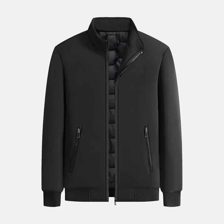 Men's Stylish Puffer Jacket Black