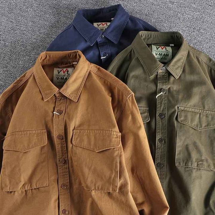 Men's Stylish Utility Shirt