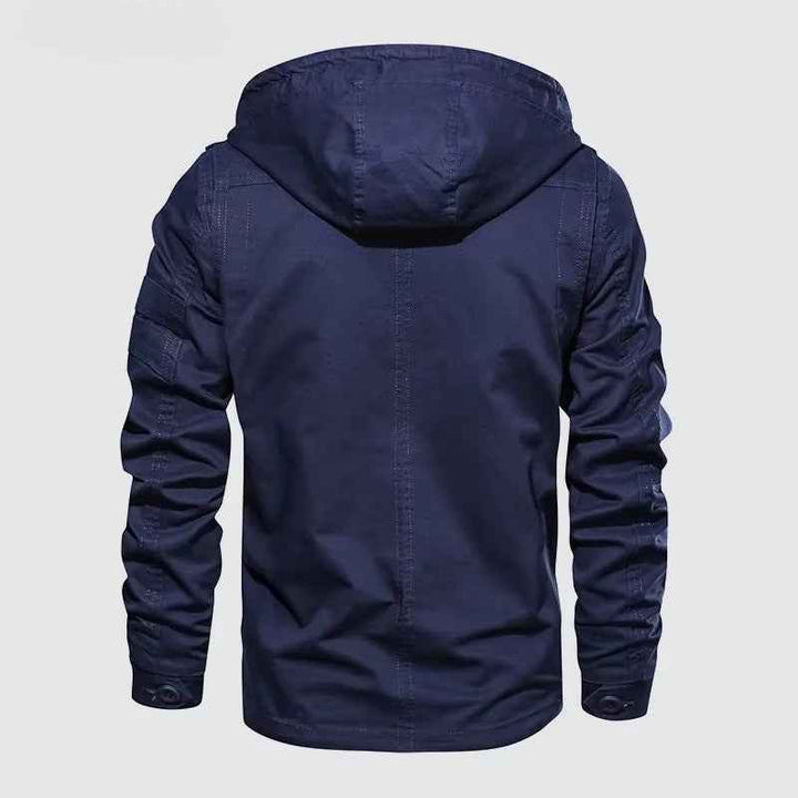 Men's Tactical Hooded Jacket - Versatile Outdoor Gear