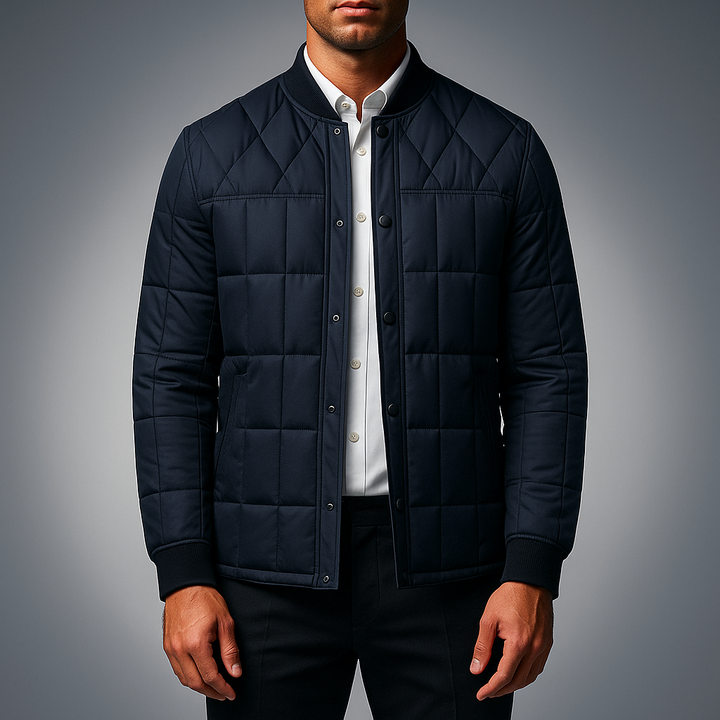 Men's Tailored Blanchard Coat Navy Blue
