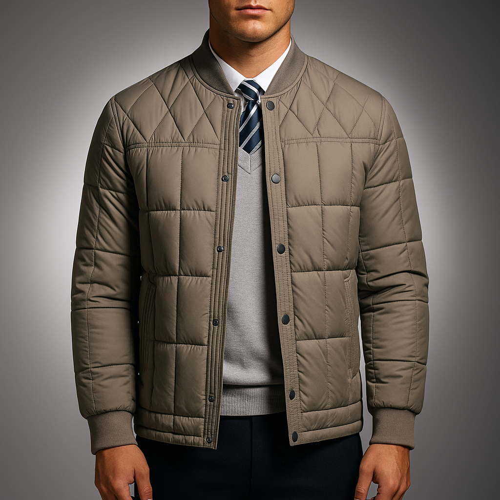 Men's Tailored Blanchard Coat Taupe Gray
