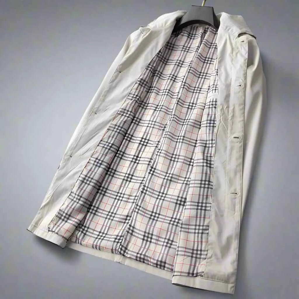 Men's Tailored Trench Coat