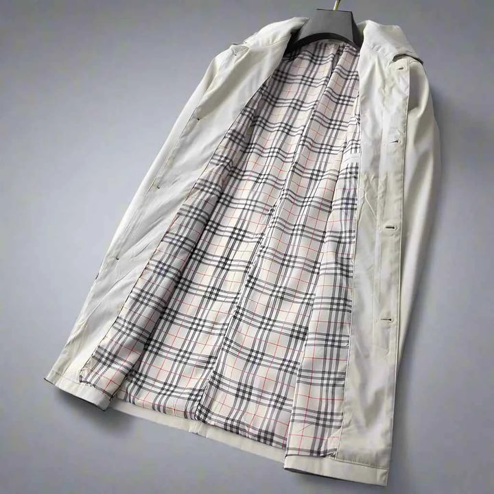 Men's Tailored Trench Coat