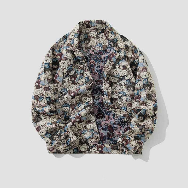 Men's Tapestry Jacket - Stylish and Versatile Outerwear Plush