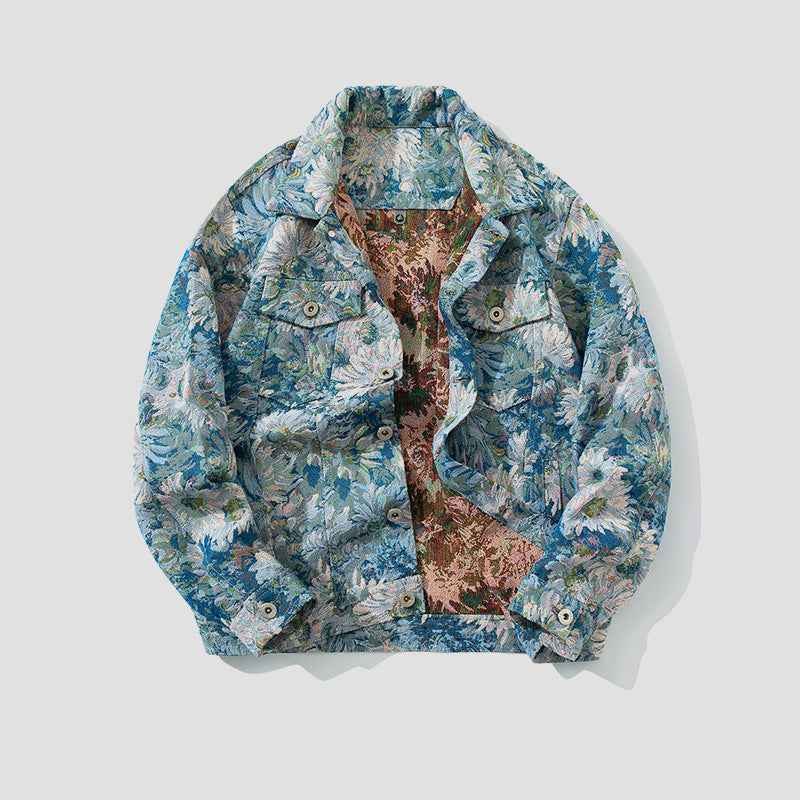 Men's Tapestry Jacket - Stylish and Versatile Outerwear Bloom