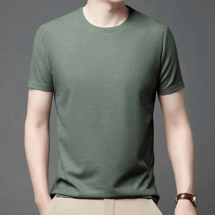 Men's Textured T-Shirt - Stylish and Comfortable