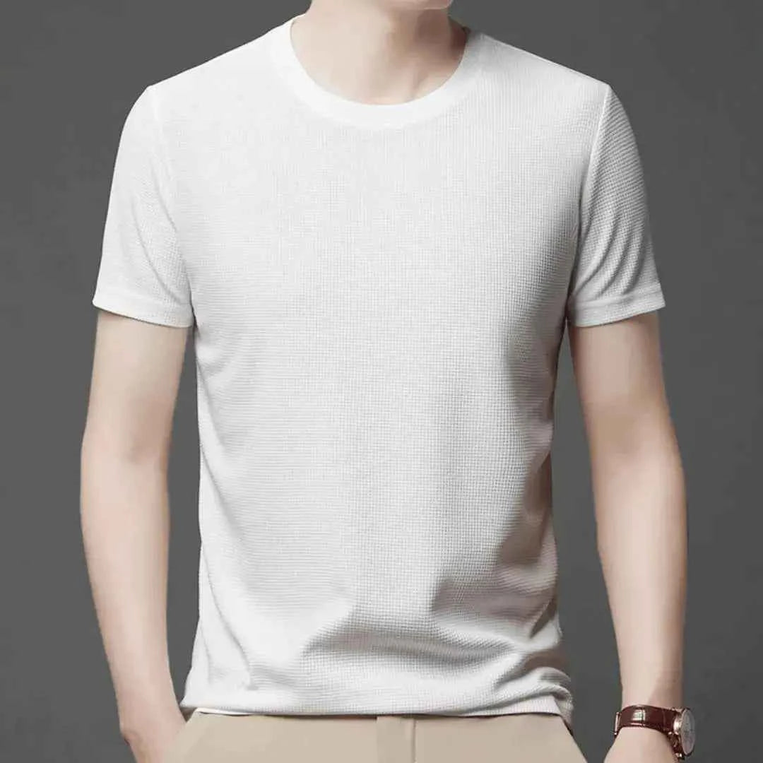 Men's Textured T-Shirt - Stylish and Comfortable