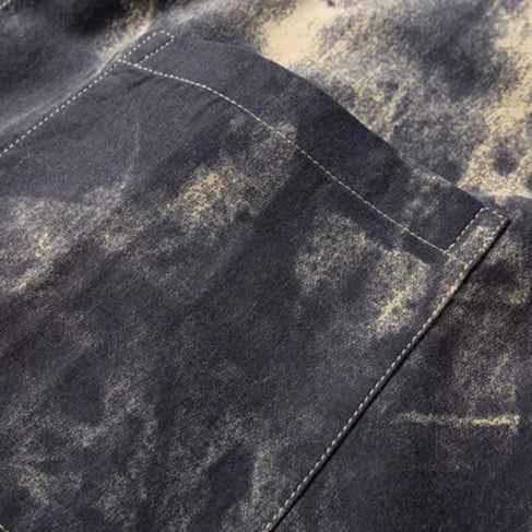 Men's Tie-Dye Button-Up Shirt