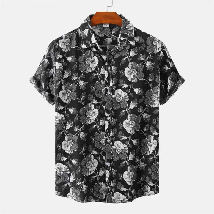 Men's Tropical Print Shirt Ashwood Bloom
