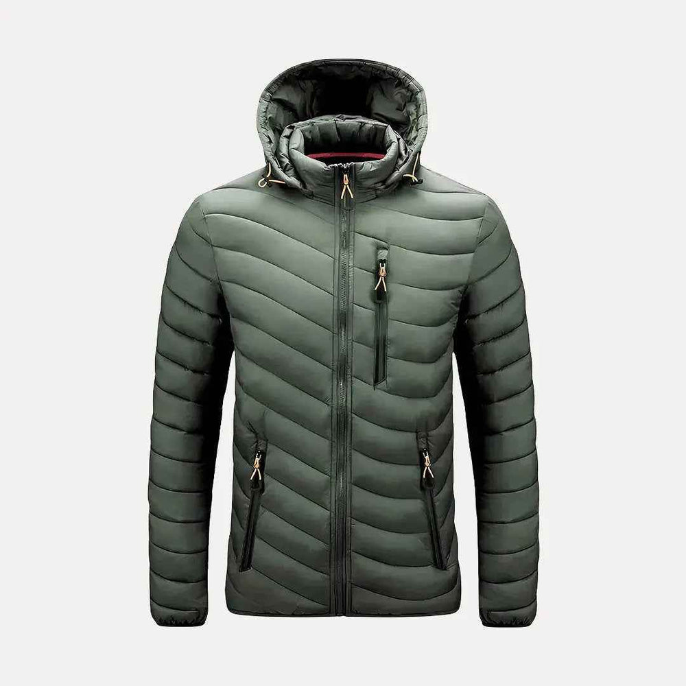 Men's Urban Ember Hooded Jacket Olive Green