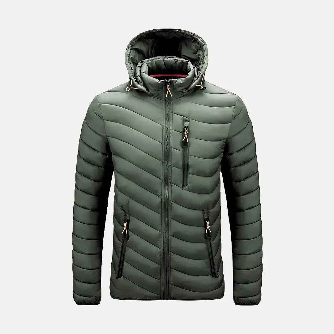 Men's Urban Ember Hooded Jacket Olive Green