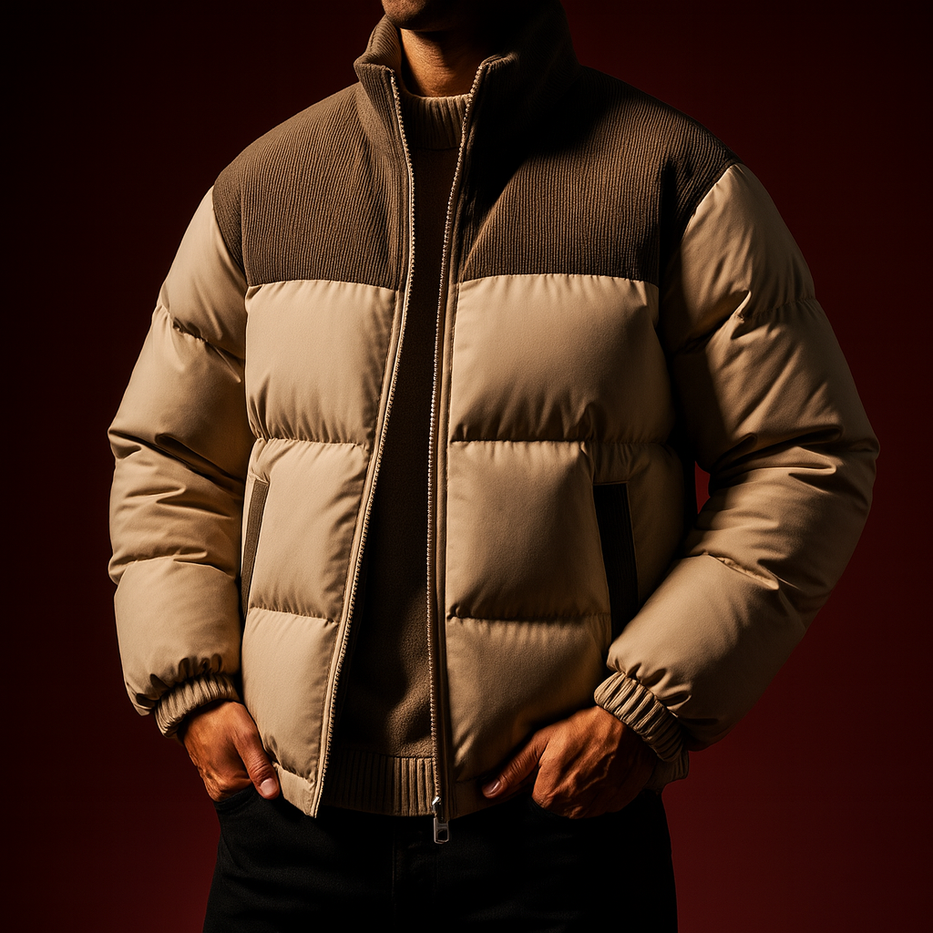 Men's Urban Puffer Jacket Olive