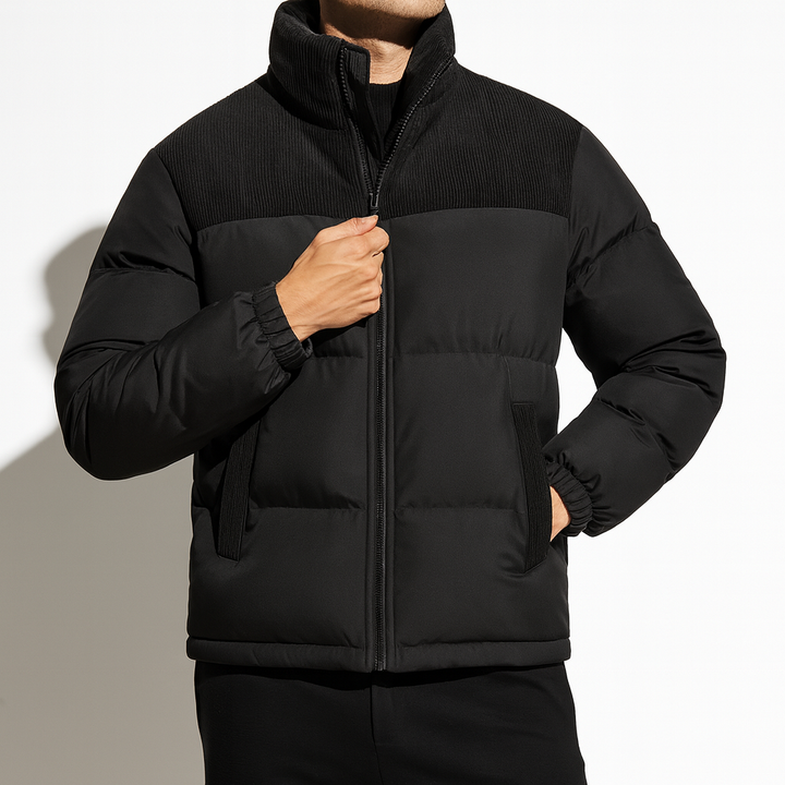 Men's Urban Puffer Jacket Onyx Black