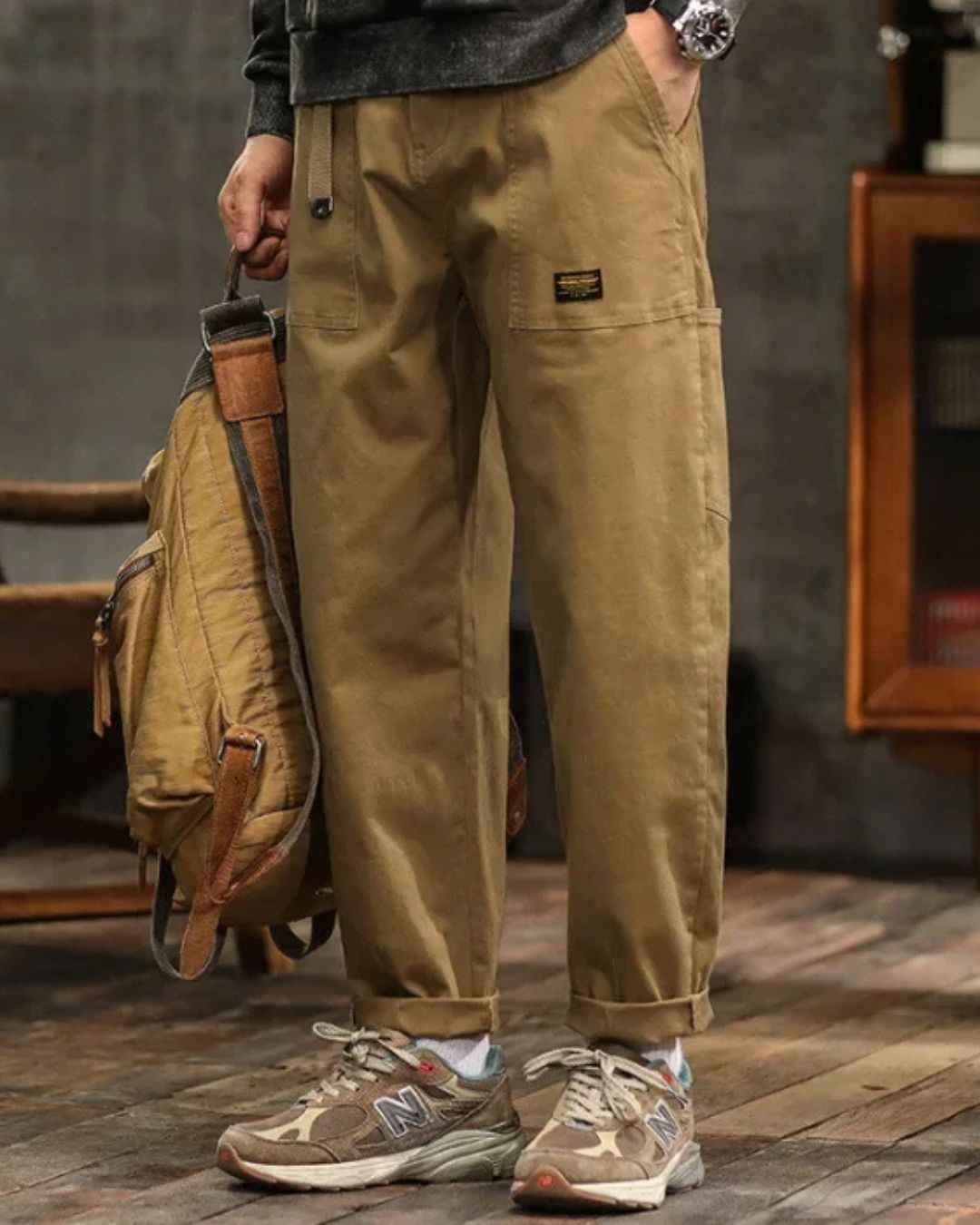 Men's Utility Pocket Work Pants by UrbanForge