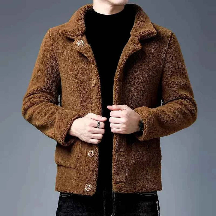 Men's Vegan Fur Jacket