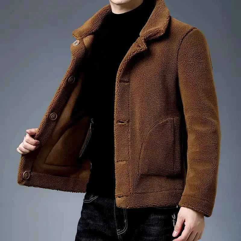 Men's Vegan Fur Jacket