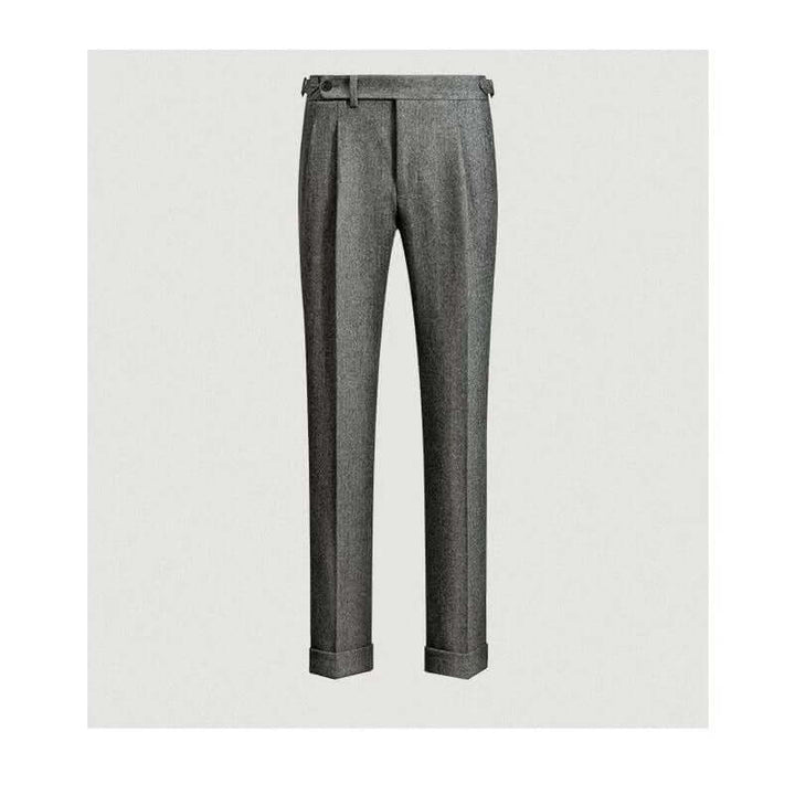 Men's Vintage-Inspired Tweed Pants for Comfortable Wear