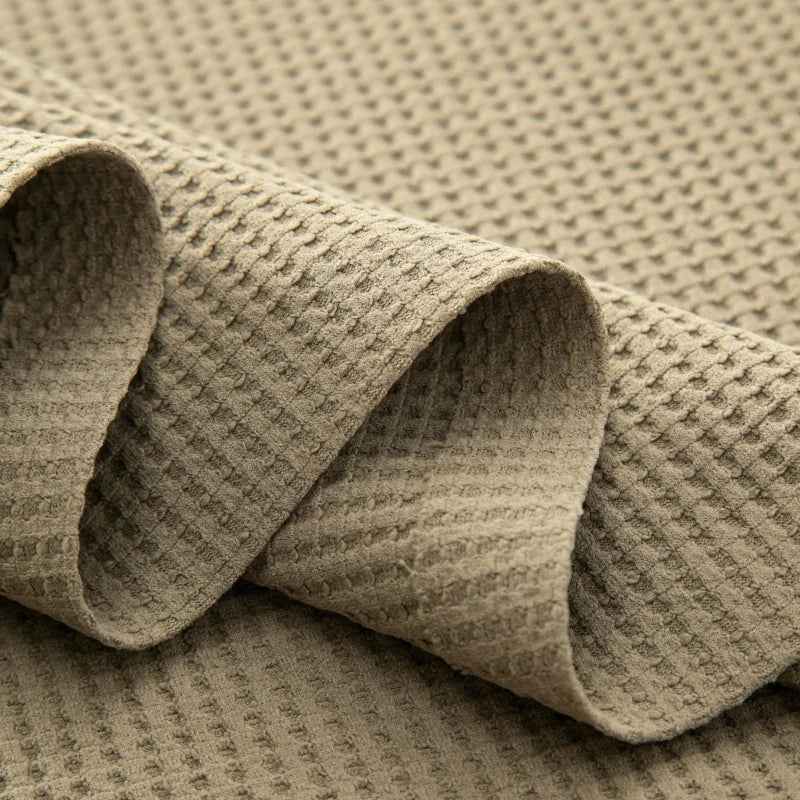 Men's Waffle-Knit Quarter Zip Sweater