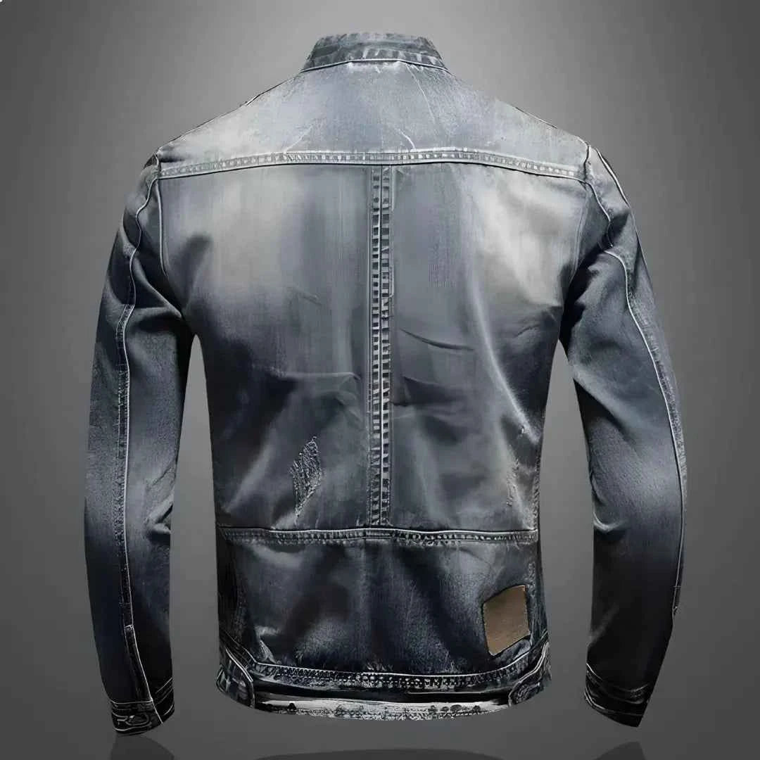 Men's Washed Denim Jacket