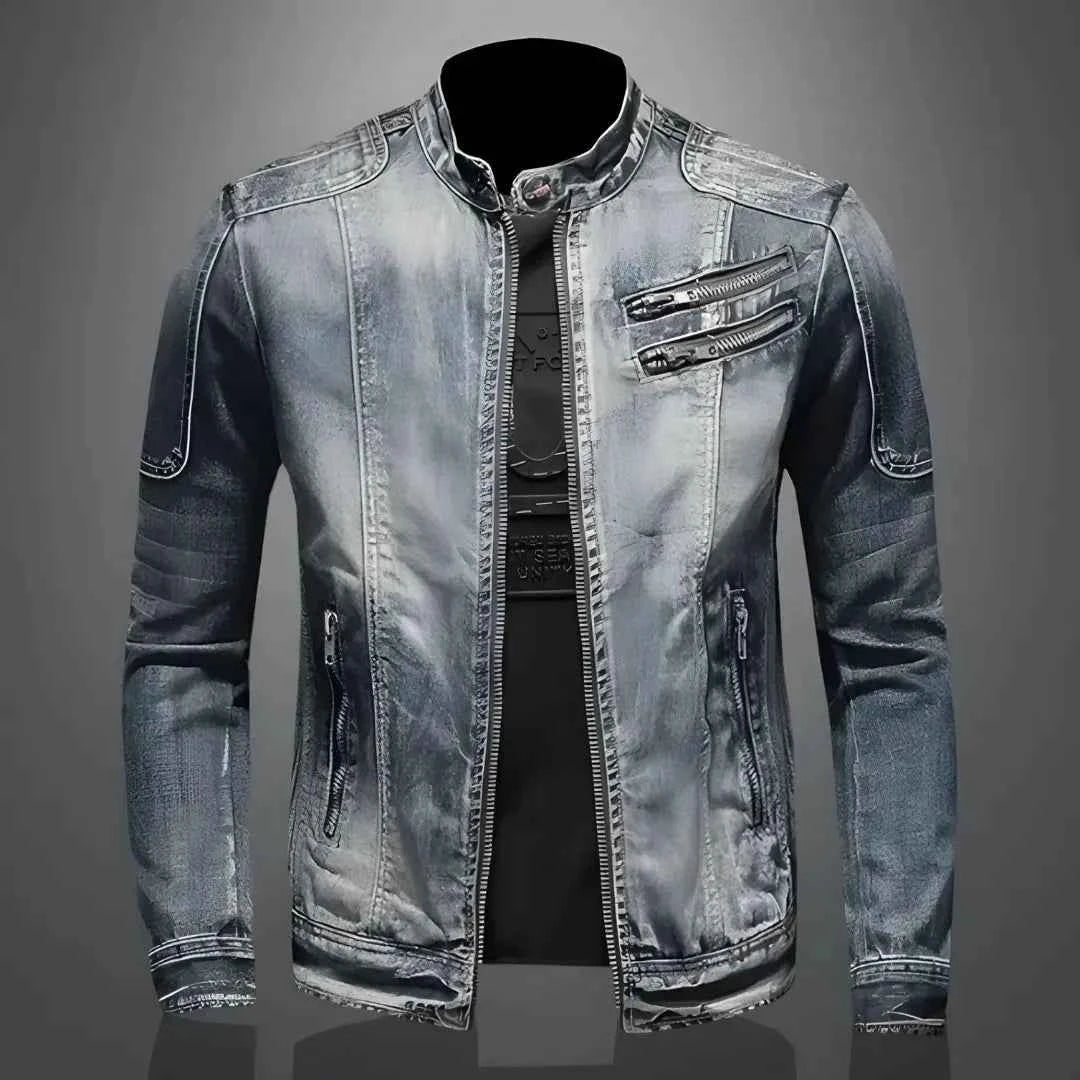 Men's Washed Denim Jacket