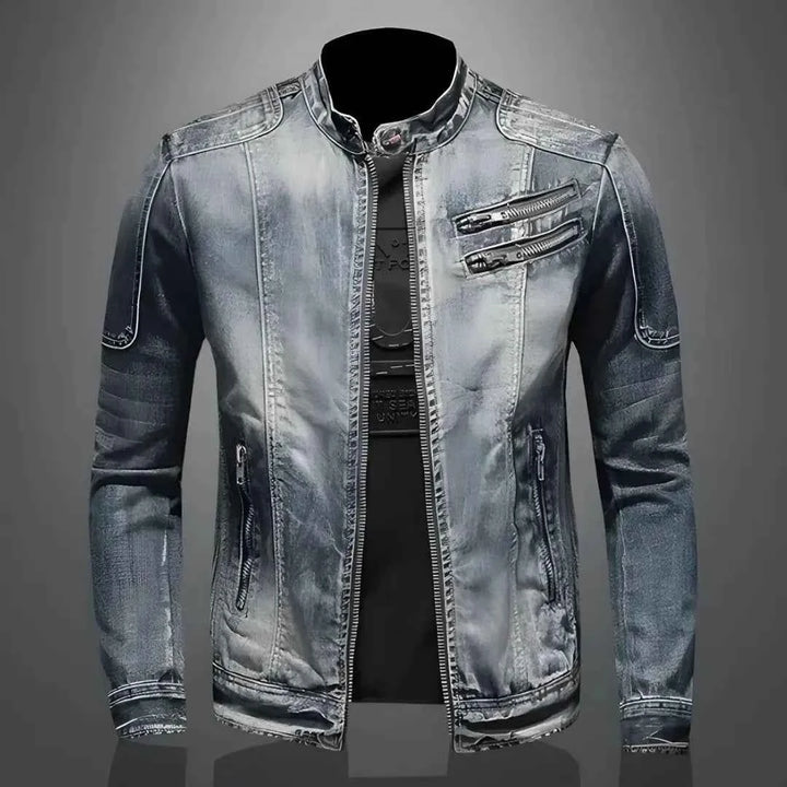 Men's Washed Denim Jacket