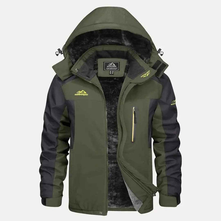 Men's Waterproof Insulated Jacket Green